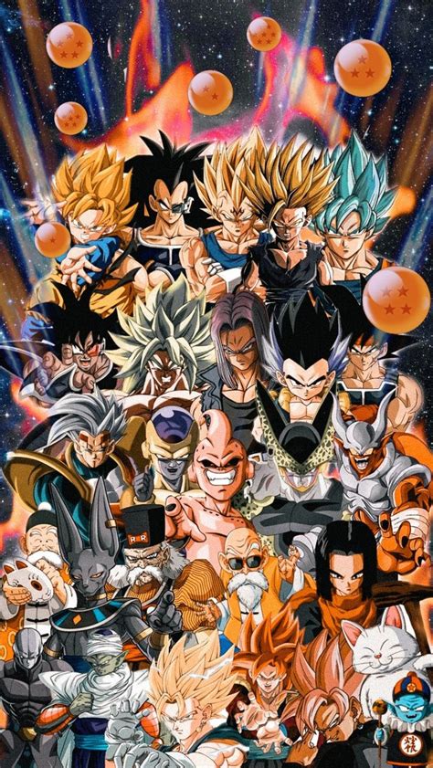 Dragonball Wallpaper | Personajes de dragon ball, Dragones, Arte