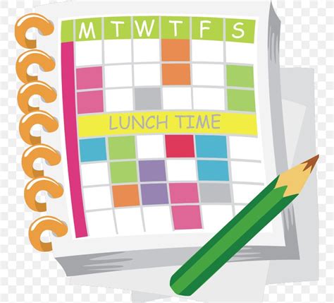 Free Content Schedule School Timetable Clip Art, PNG, 747x743px, Free ...