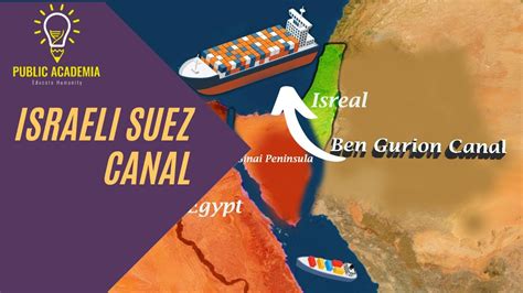 Israeli Suez Canal (Ben Gurion Canal) Israel Want to Dig canal in Desert - YouTube