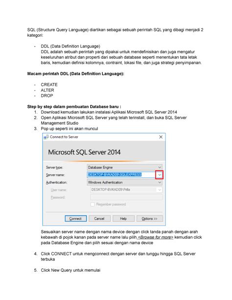 Catatan Materi Pembangunan Data Source dengan SQL Server - SQL ...