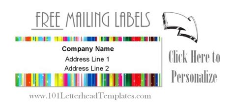 Free Mailing Labels