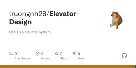 GitHub - truongnh28/Elevator-Design: Design a elevator system