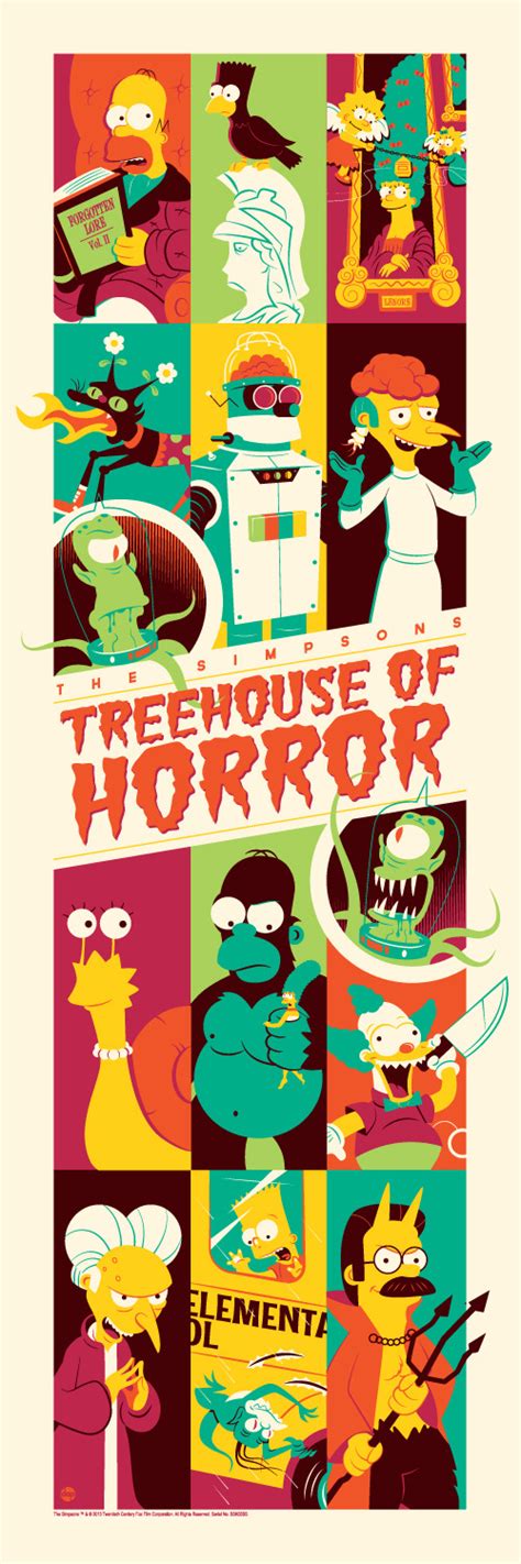 Halloween Exclusive: New Poster For 'The Simpsons: Treehouse Of Horror'