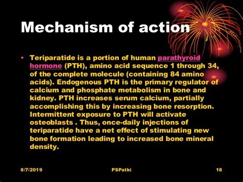 Osteoporosis and teriparatide