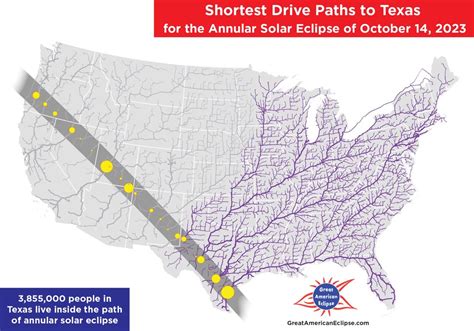 Annular solar eclipse 2023 Texas — Great American Eclipse