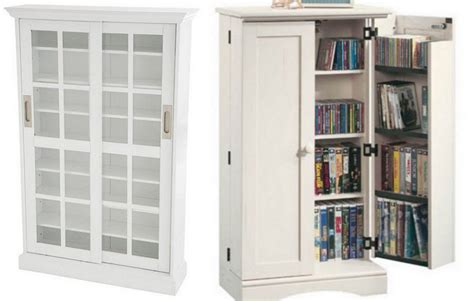 White DVD storage cabinet – ChoozOne