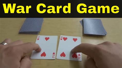 How To Play War Card Game-Full Tutorial - YouTube