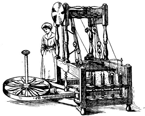 1769 - WATER FRAME FOR SPINNING COTTON - The water frame is the name given to a water-powered ...