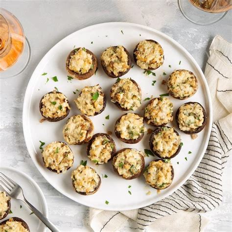 Seafood-Stuffed Mushrooms Recipe: How to Make It