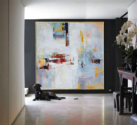 Large Contemporary Art Canvas Painting, Original Art Acrylic Painting, Abstract Canvas Art - By ...