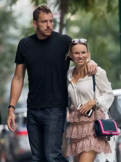 caroline wozniacki and david lee spotted with a real estate broker in ...