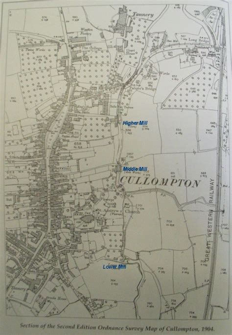 Cullompton Map 1904