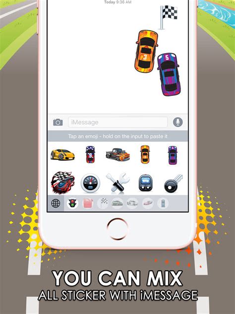 App Shopper: Super Car Emoji Stickers Keyboard Themes ChatStick (Utilities)