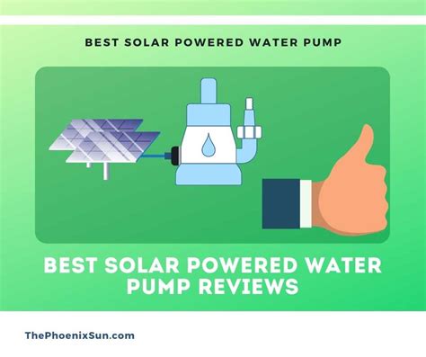 Best Solar Powered Water Pumps: with Product Reviews