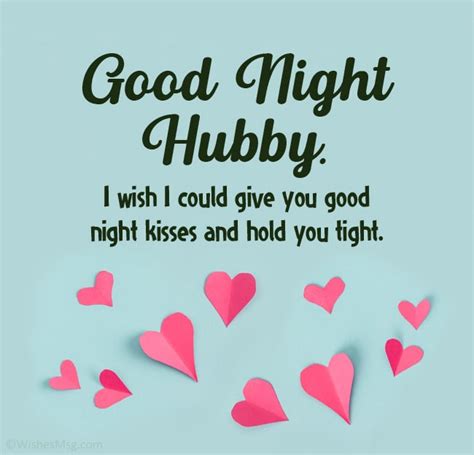 Good Night Messages For Husband - Romantic Wishes