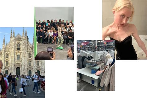 Charlotte Agnew's Milan Fashion Week diary for SS22