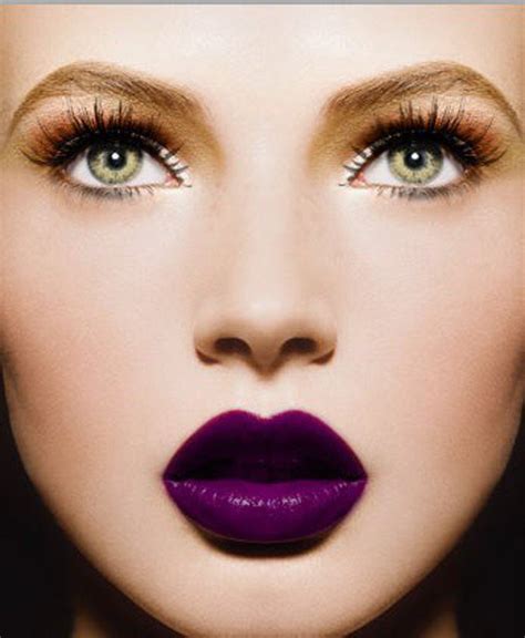 Fashionable Purple Lipstick Makeup Ideas - Styles Weekly