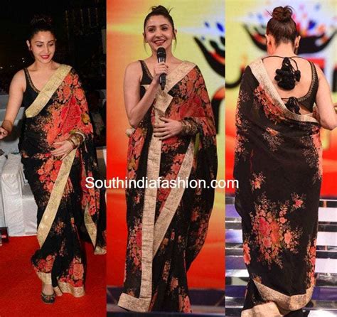 Anushka Sharma in Sabyasachi Saree – South India Fashion