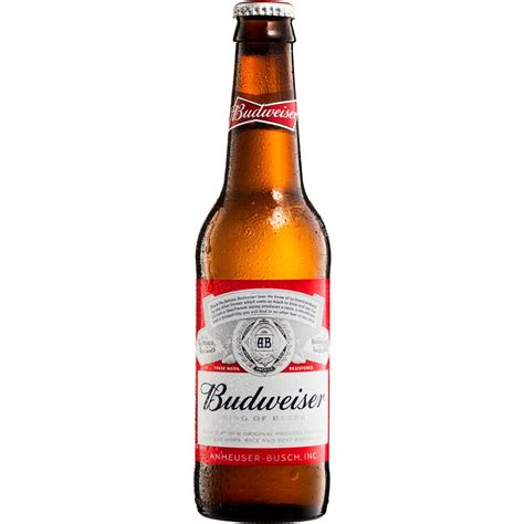 Budweiser Lager Bottle 355ml | Woolworths