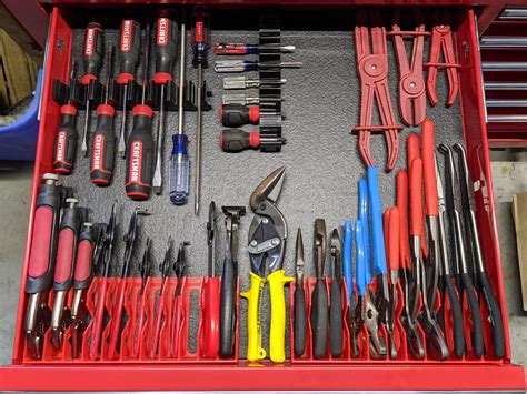 Another drawer done - 3D printed pliers racks and Toolbox Widget : r/Tools