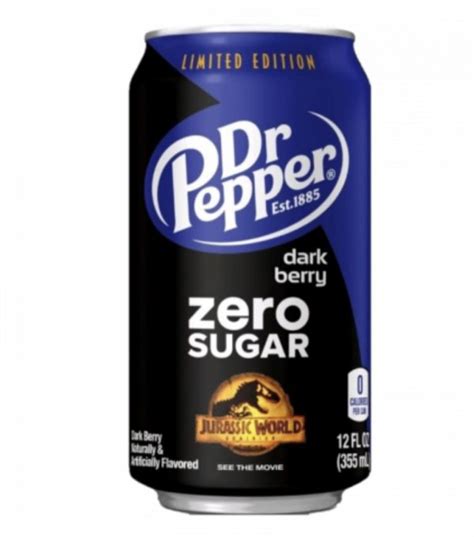 Dr Pepper Limited Edition Dark Berry Zero 12oz (355ml) | Curious Candy