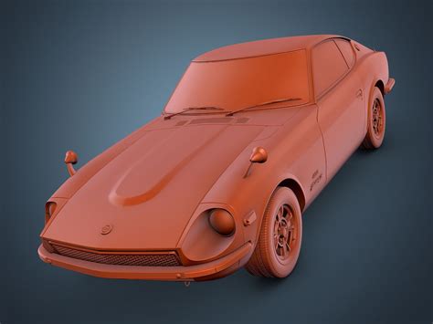 Nissan Fairlady 240Z 3D Model $85 - .c4d .max .fbx .dae - Free3D