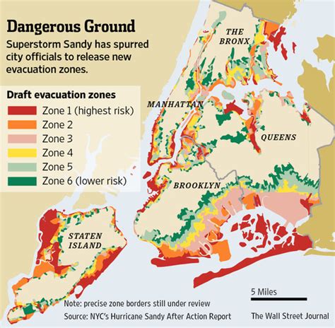 Hurricane Sandy Flood Map