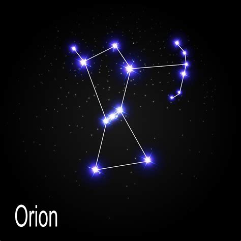 Draw Orion Constellation