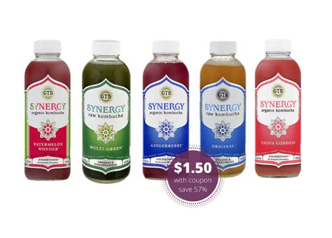 Save 57% on 12 GT's Kombucha Flavors - Pay Just $1.50 at Safeway ...