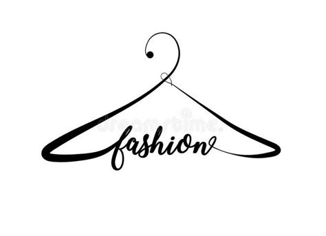 Photo about Creative fashion logo design. Vector sign with lettering ...