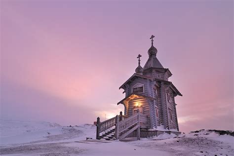 Trinity Church, Bellingshausen Station, Antarctica photo on Sunsurfer
