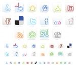 72 Sets of Free Social Bookmarking Icons - GeekSucks