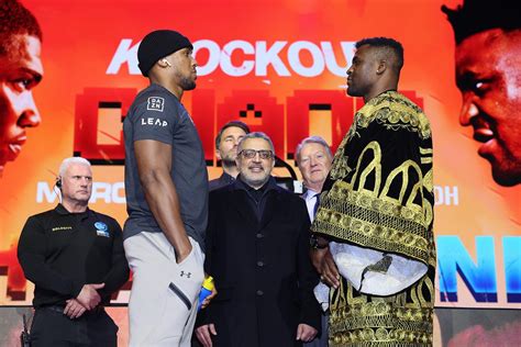 How to watch the Anthony Joshua vs Francis Ngannou weigh in: Date, time ...