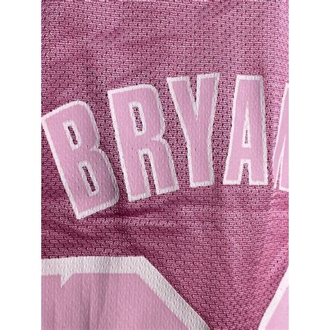 Kobe Bryant #24 Adidas NBA 4Her Pink Los Angeles Lakers Jersey Women's LARGE | eBay