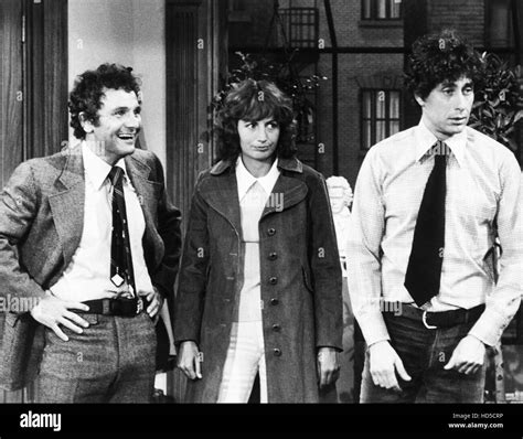 PAUL SAND IN FRIENDS AND LOVERS, from left: Michael Pataki, Penny Marshall, Paul Sand, 1974 ...