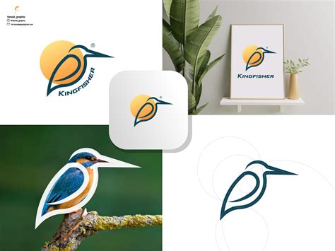 Kingfisher Logo by farsad_graphic on Dribbble