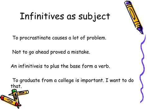 PPT - INFINITIVES PowerPoint Presentation, free download - ID:688574