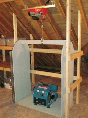 Garage attic lift construction – Artofit