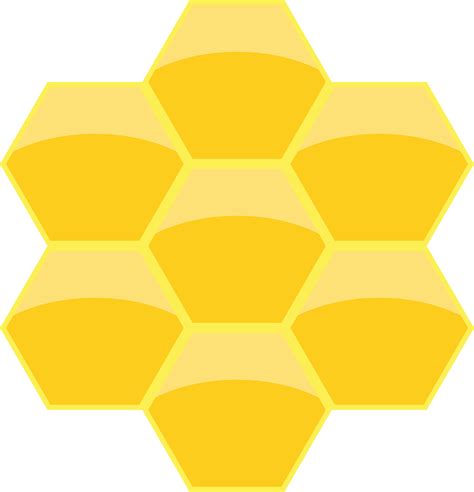 Honeycomb clipart design illustration 9399806 PNG