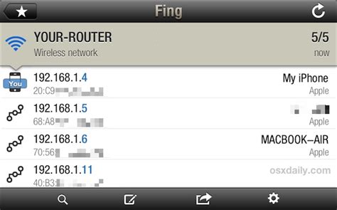 Perform Network Scanning & Analysis from iOS with Fing