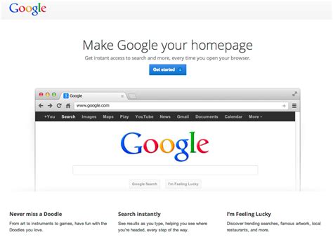 Google Ads Pitch Making Google Your Homepage