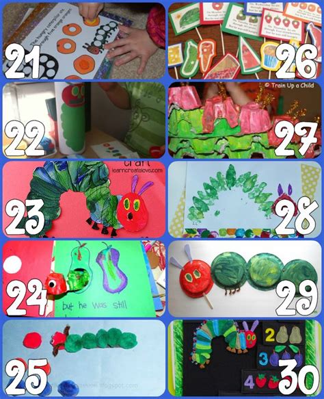 60+ Play Ideas Based On The Very Hungry Caterpillar Book By Eric Carle | Hungry caterpillar ...