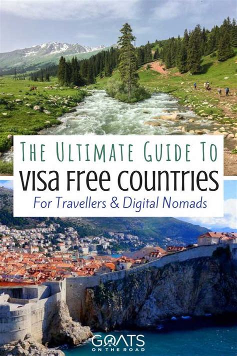 50 Visa Free Countries For Travellers & Digital Nomads - Goats On The Road