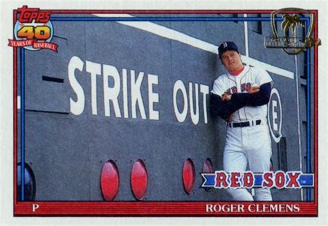 Top Roger Clemens Cards, Best Rookies, Autographs, Most Valuable List