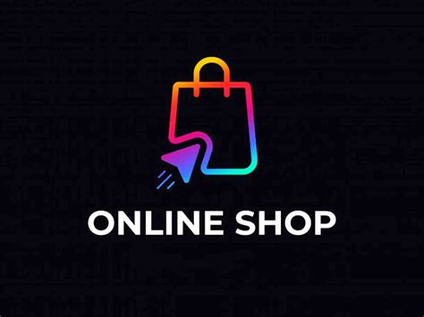 Online shopping logo design by Ahmad Abbas on Dribbble