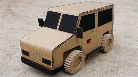 How To Make A Model Car From Cardboard / How to make car on a radio ...