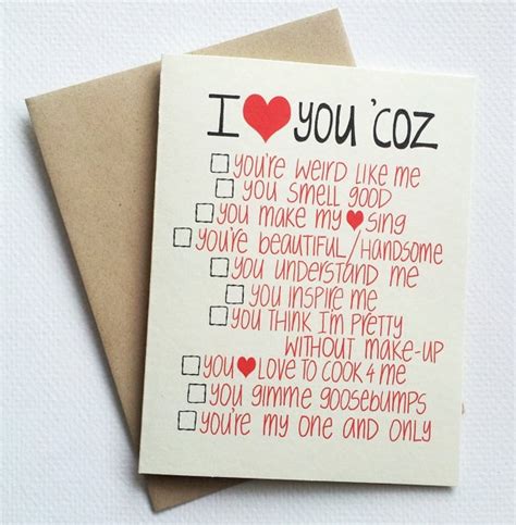 10 Valentine's Day Cards for HIM – My List of Lists | Find the best DIY home decor, holiday DIY ...