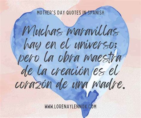 50+ Sweet Mother's Day Quotes in Spanish to Celebrate Your Mamá This ...