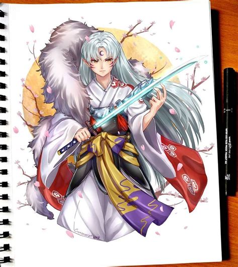 "Sesshomaru and Tenseiga" Lord Sesshomaru from Inuyasha Finally! 😆 I ...