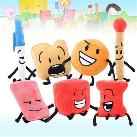 Buy YUHUA Bfdi Plushies,Battle for Dream Island Plush,Battle for Dream ...